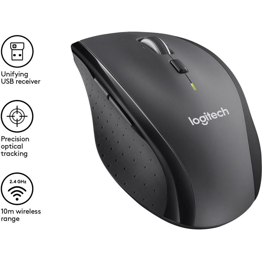 Maus Logitech Wireless Mouse M705 black retail