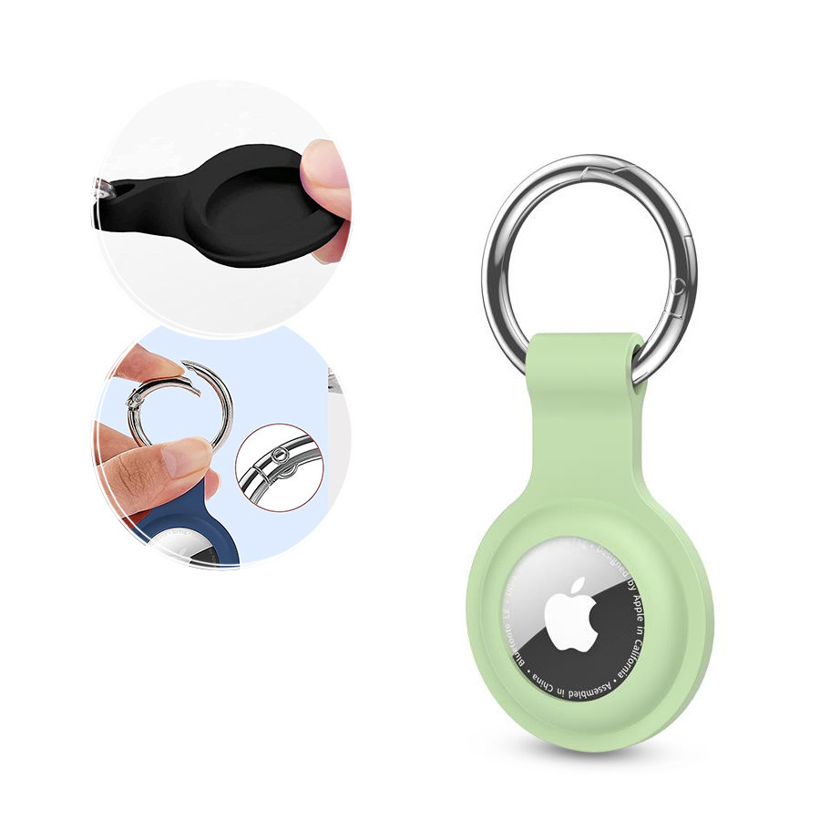 SILICON AIRTAG CASE GREEN