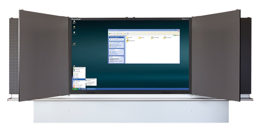 Schiebesystem für ActivPanel Titanium 86" Remonta