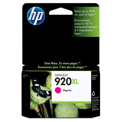Tinte HP # 920XL CD973AE egenta