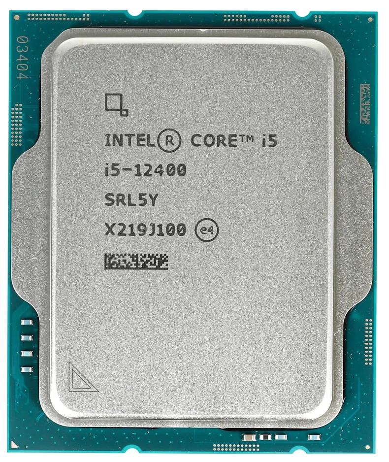 CPU Intel Core i5 12400 6x2,5Ghz LGA1700 12.Gen Tray