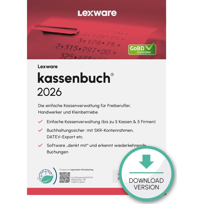 Lexware Buchhaltung 2026 - 1 Device, 1 Year - ESD-DownloadESD