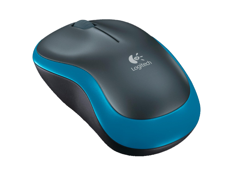 Maus Logitech M185 Wireless Blau