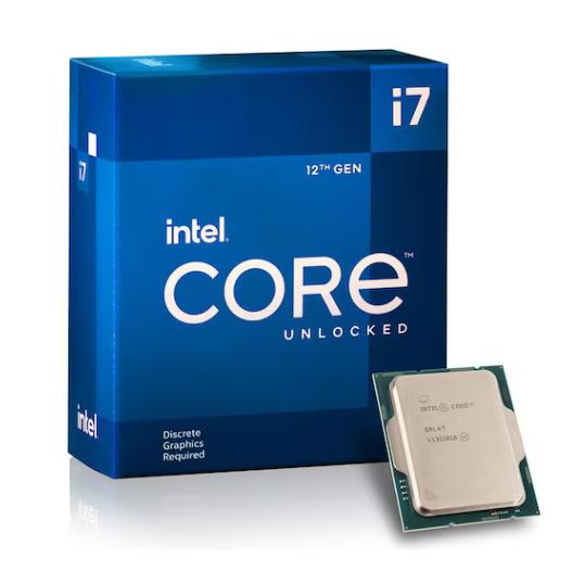 CPU Intel Core i7 12700KF 3,6GHz Sockel 1700