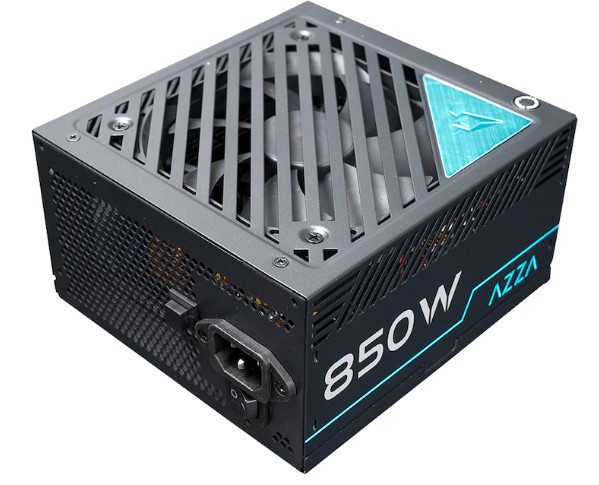 Netzteil 850W+ Gold AZZA PSAZ-850G14, 14cm Lüfter Schwarz